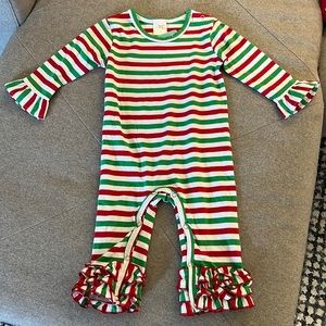 Christmas Striped Outift